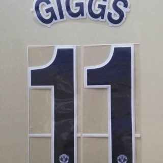 Manchester United 10/11 #11 GIGGS UEFA Chaimpons League AwayKit Printing