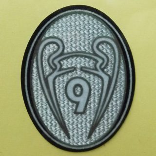 BAYERN 9 TIMES CHAMPIONS LEAGUE WINNERS TROPHY PATCH BADGE PARCHE LOGO TOPPA